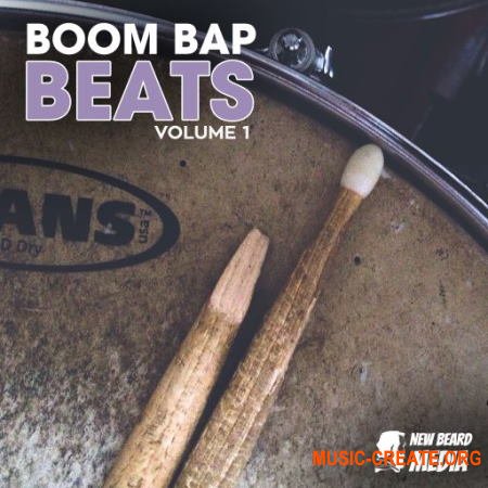 New Beard Media Boom Bap Beats Vol 1 (WAV) - сэмплы ударных
