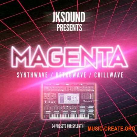 JKSound Magenta Synthwave (Sylenth1 presets)