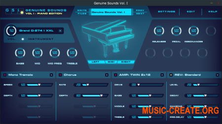 GSi Genuine Sounds Vol.I - Piano Edition v1.0.2 (Team V.R) - виртуальный инструмент