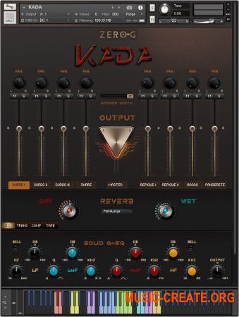 Zero-G Kada (KONTAKT) - библиотека перкуссии