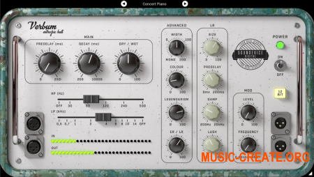 Soundevice Digital Verbum Entropic Hall v2.5 WIN - плагин реверберации