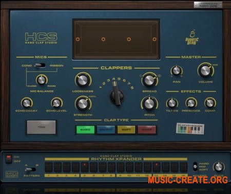 Robotic Bean Hand Clap Studio v1.2.1 WiN (MOCHA) - плагин генератор клэпов