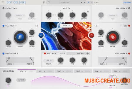 Arturia Dist COLDFIRE v1.0.0.4100 WiN (AUDIOWAREZ) - плагин дисторшн