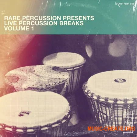 RARE Percussion Live Percussion Breaks Vol. 1 (WAV) - сэмплы перкуссии