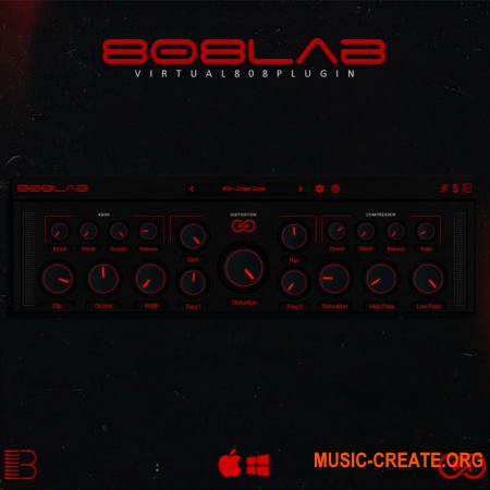 Brandon Chapa 808LAB VST WiN MAC - виртуальный инструмент