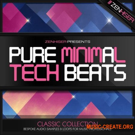 Zenhiser Pure Minimal Tech Beats (WAV) - сэмплы Minimal Tech