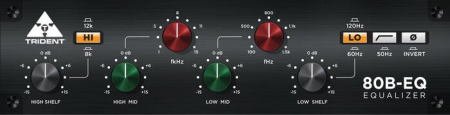 Trident Audio Developments 80B EQ v1.2.0 (Team R2R) - эквалайзер