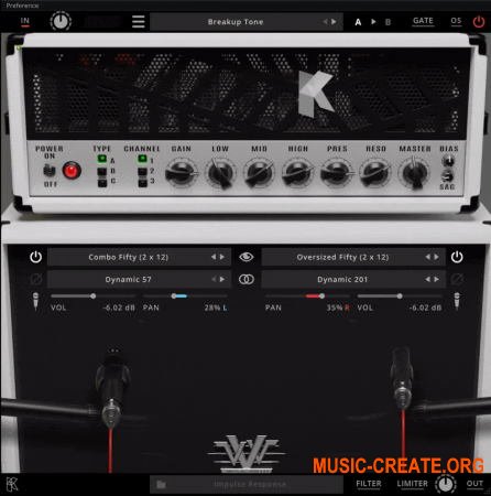 Kuassa Amplifikation VVV v1.0.0 (Team R2R) - гитарный усилитель