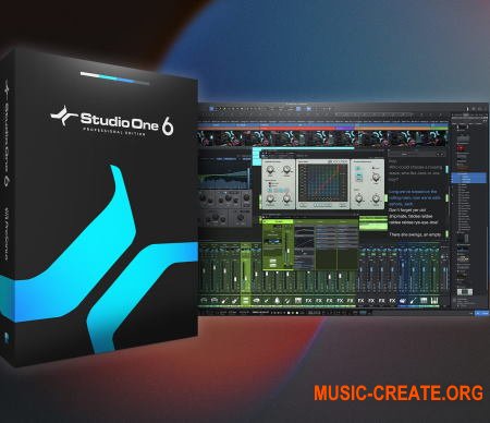 PreSonus Studio One 6 Professional v6.0.0 (Team R2R) - программа для создания музыки
