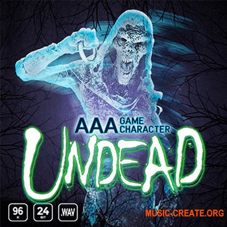 Epic Stock Media AAA Game Characater Undead (WAV) - звуки зомби