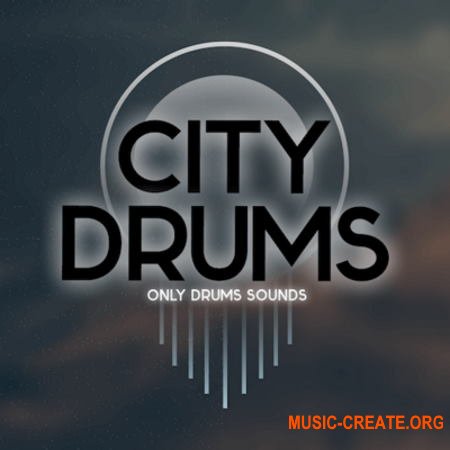 Mycrazything City Drums (WAV) - сэмплы ударных, Hip Hop