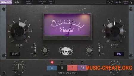 Purafied Audio VU Compressor v1.0.3 WiN (demberto) - плагин компрессор