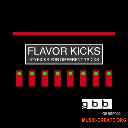 Grid Based Beats Flavor Kicks (WAV) - сэмплы бочек