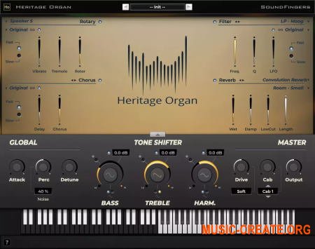 SoundFingers Heritage Organ 2 v2.0.0 WIN macOS (Team R2R) - виртуальный орган