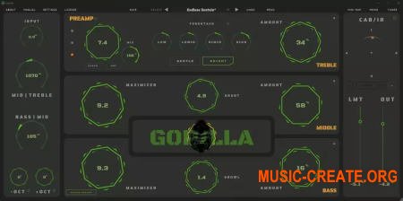 Aurora DSP Gorilla Bass Studio Suite v1.0.0 (TeamCubeadooby) - гитарные усилители