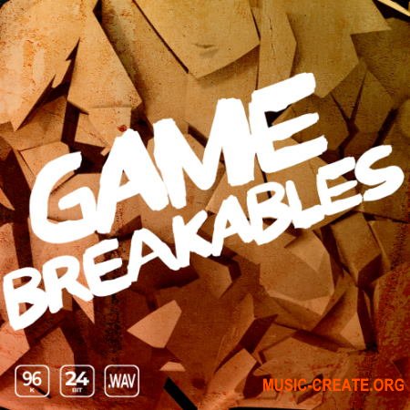 Epic Stock Media Game Breakables (WAV) - звуки ломающихся, разбивающихся вещей