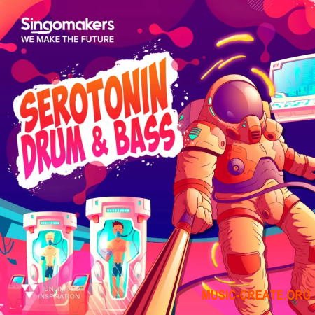 Singomakers Serotonin Drum and Bass (WAV REX) - сэмплы Drum and Bass