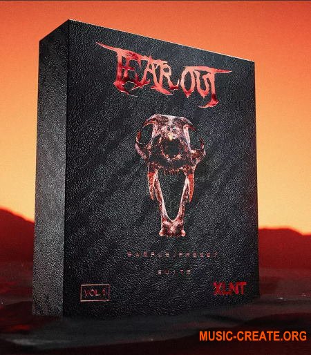 XLNT Tearout Vol.1 (WAV Serum) - драм сэмплы