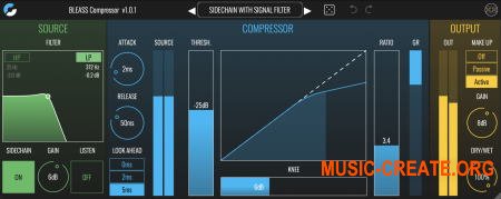 BLEASS Compressor v1.0.1 (Team R2R) - плагин компрессор