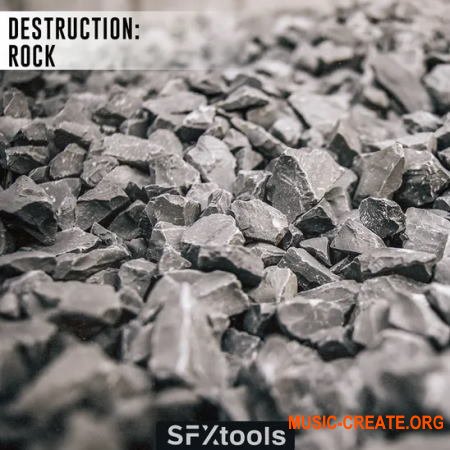 SFXtools Destruction Rock (WAV) - звуки камней