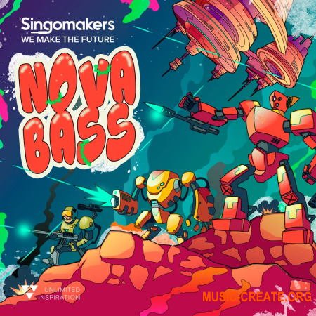 Singomakers Nova Bass (WAV REX) - сэмплы Bass House