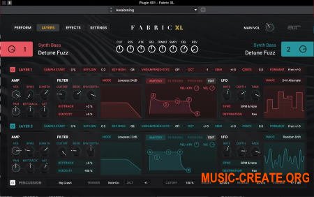 AIR Music Technology Fabric v1.1.0 (Team R2R) - мульти-сэмплерный синтезатор