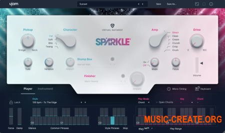 Virtual Guitarist - SPARKLE v1.0.0 VST AAX - виртуальная электрическая гитара