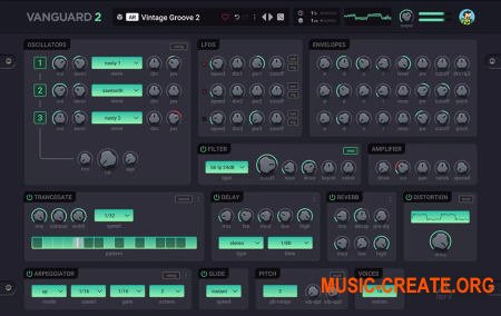 reFX Vanguard v2.0.1 CE (Team V.R) - аналоговый синтезатор