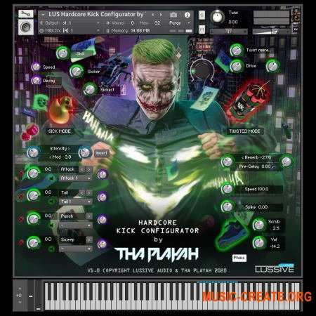 Tha Playah Hardcore Kick Configurator by Tha Playah v1.0 (KONTAKT)