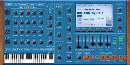 Synthblitz Audio - Nitroflex v1.6 (Team R2R) - синтезатор