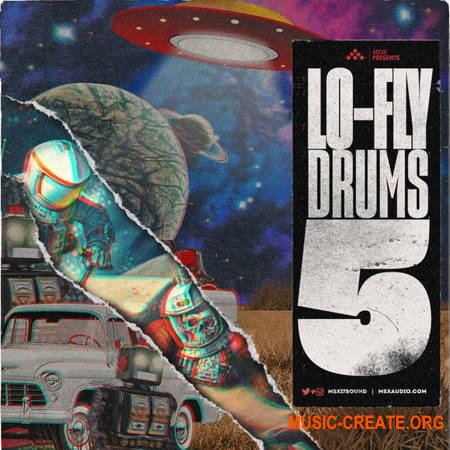 MSXII Sound Design Lo-Fly Drums Vol.5 (WAV)