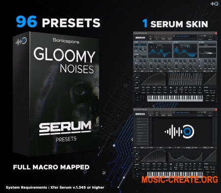 Sonicspore GLOOMY NOISES (Serum presets)