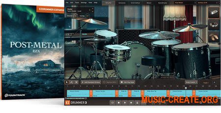 Toontrack Post Metal EZX v1.00 Win / Mac (EZX Sound Expansion)