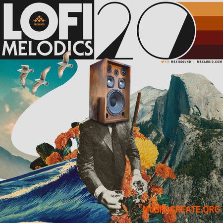MSXII Sound Lofi Melodics 20 (WAV)