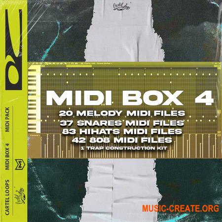 Cartel Loops MIDI Box Vol.4 (MIDI WAV)