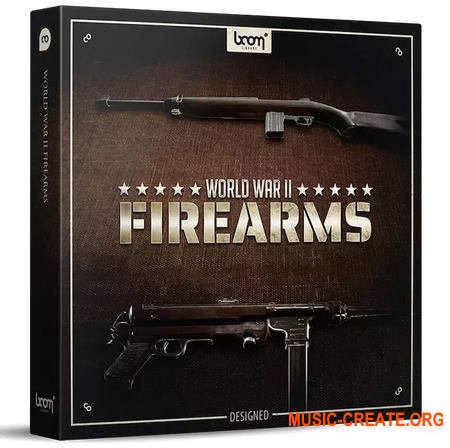 Boom Library World War II Firearms Designed (WAV)