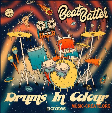 Beat Batter Kits Drums In Colour WhoSampled Crates Sample Pack (WAV)