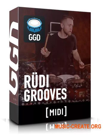 GetGood Drums Rudi Groove (Midi Pack)