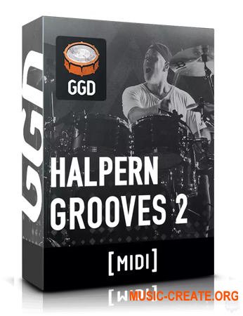 GetGood Drums Halpern Grooves 2 (Midi Pack)
