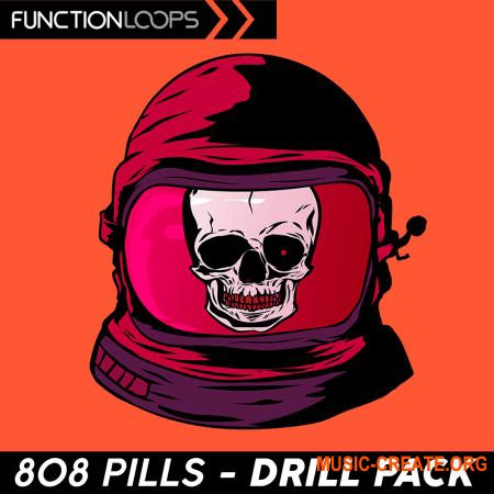 Function Loops 808 Pills Drill Pack (WAV)