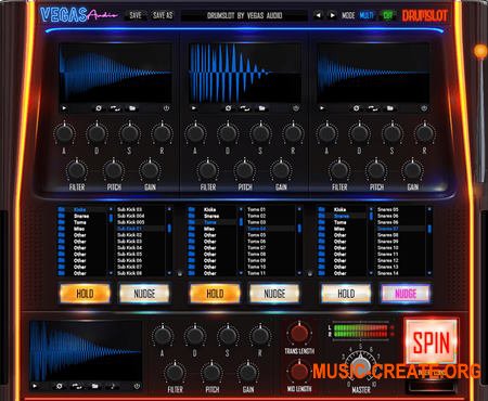 Vegas Audio Drumslot v.2.0 Win Mac (MOCHA)