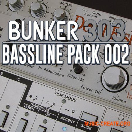 Bunker 8 Digital Labs Bunker 303 Bassline Pack 002 (WAV)