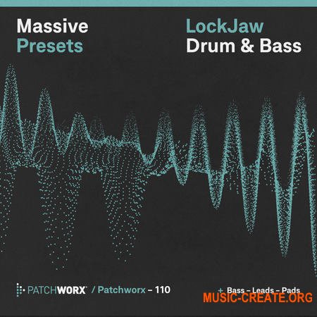 Loopmasters Patchworx 110 LockJaw Drum & Bass Massive Presets (WAV MiDi NMSV)