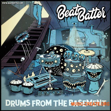 Beat Batter Drums From The Basement (WAV)