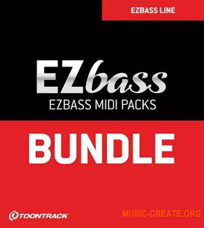 Toontrack - EZbass MIDI Packs Bundle 06.15.2023 Win/macOS (MIDI)