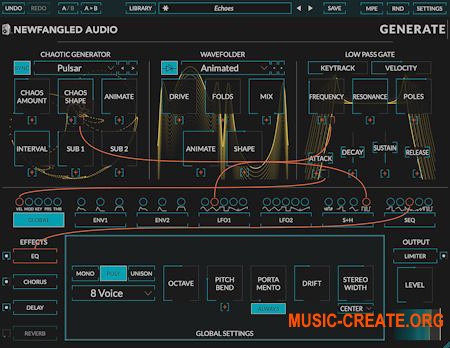 Newfangled Audio Generate v1.2.1 DIRFIX (Team RET) - полифонический синтезатор