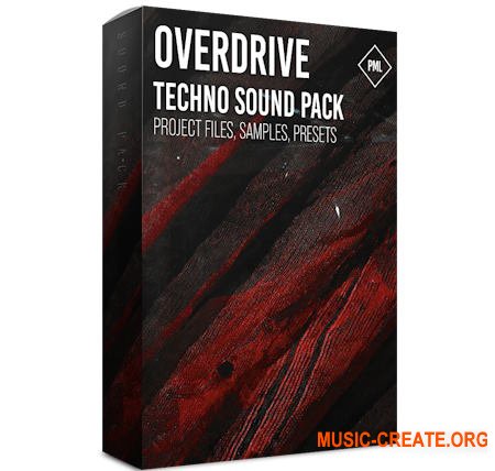 Production Music Live Overdrive Techno Sound Pack (WAV Serum Ableton project)