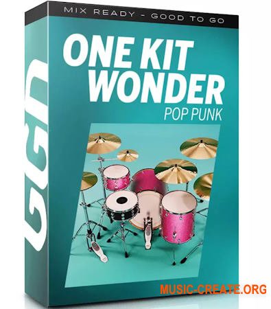 GetGood Drums One Kit Wonder Pop Punk (KONTAKT)