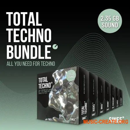 SINEE Total Techno Bundle (WAV)