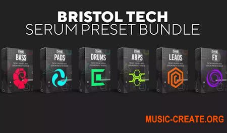 DNB Academy Bristol Tech Premium DNB Serum Preset Bundle (Serum Presets)